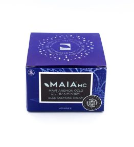 Maıa Mavi Anemon Özlü Cilt Bakım  Kremi Kutusu