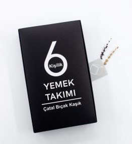 6 Kişilik Yemek Takımı Kutu